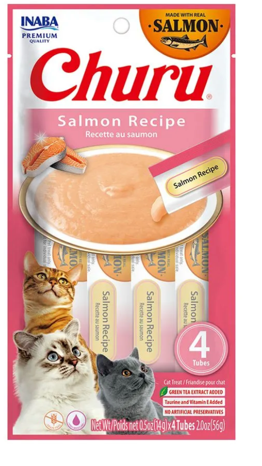 CHURU CAT SALMON 14GR 4 TUBOS