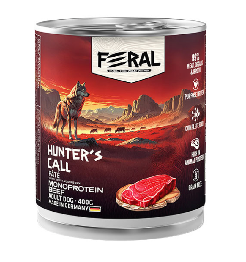 FERAL  DOG ADULT BEEF MONOPROT 400G
