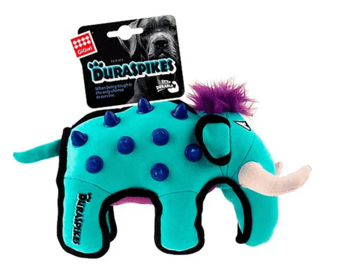 GIGWI DURASPIKES EX TOUGH ELEFANTE - AZUL