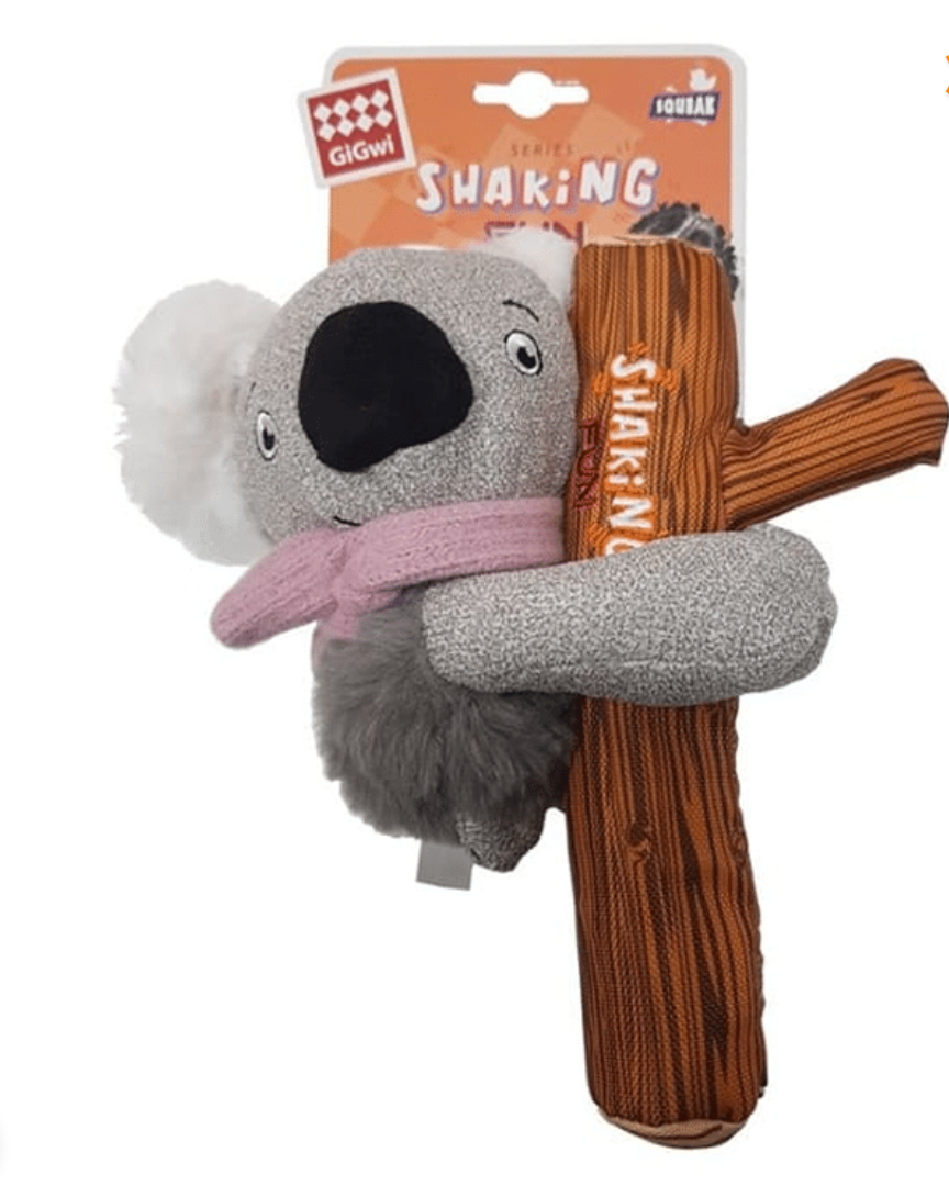 GIGWI SHAKING FUN KOALA PLUSH SONIDO