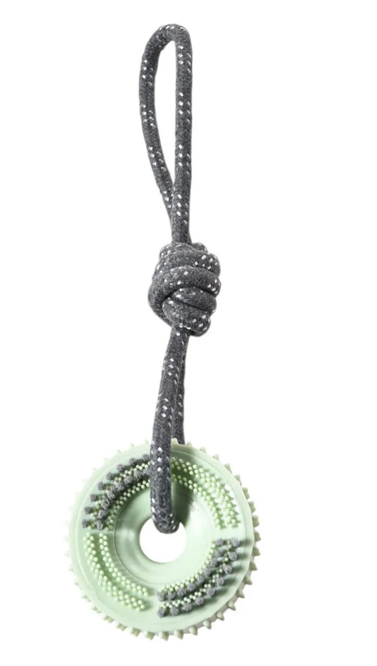 JUGUETE CON CUERDA 10CM VERDE