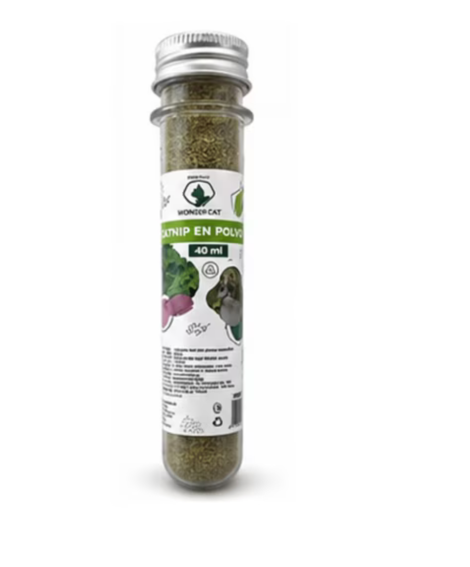 HIERBA GATERA NATURAL EN POLVO 40ML - CATNIP