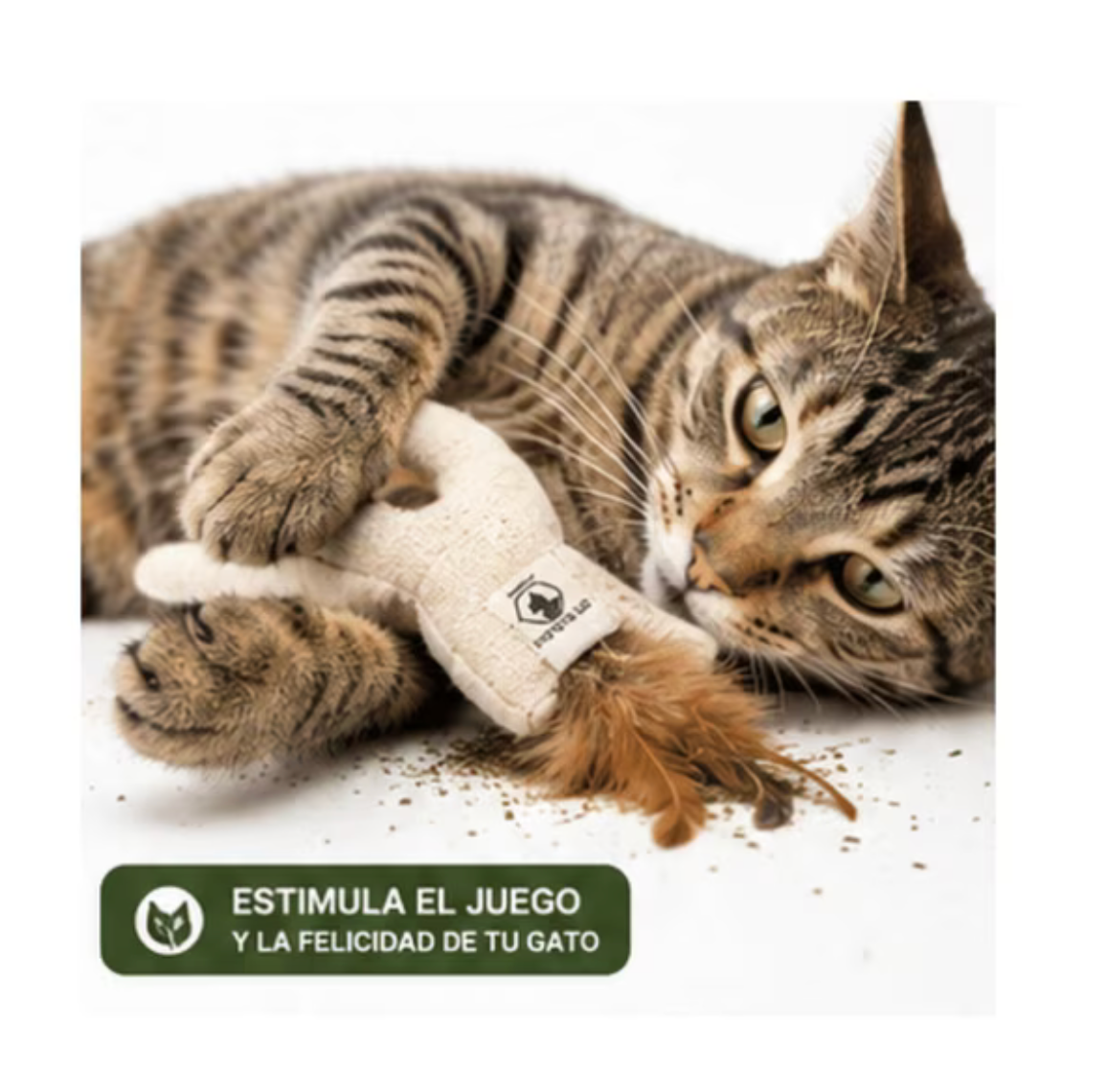 HIERBA GATERA NATURAL EN POLVO 40ML - CATNIP