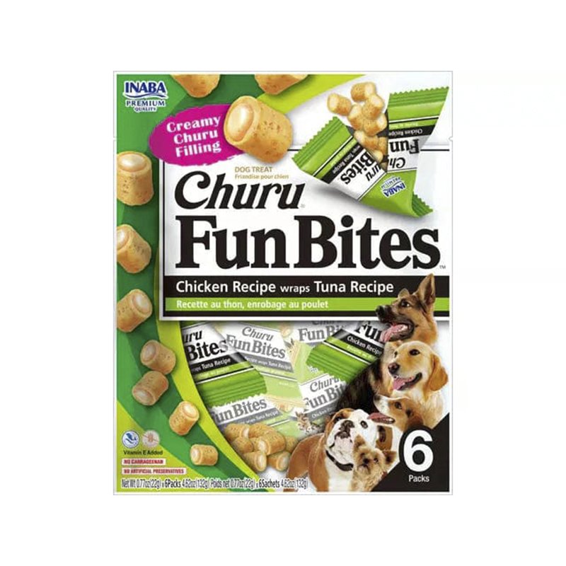 Churu Fun Bites Pollo y Atun – Perro