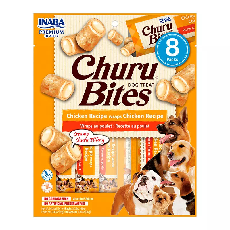 Churu Dog Bites Pollo 8 tubos