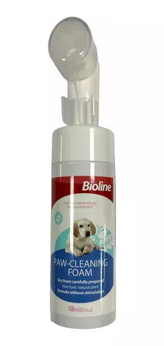 Espuma Limpia Patas Para Perros Paw Cleaning Bioline 150ml