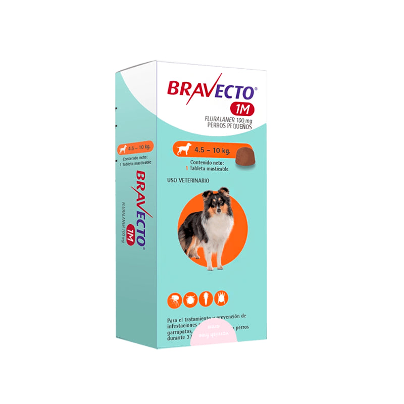 Bravecto perro 4,5 a 10kg
