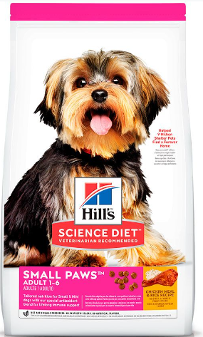 HILLS SMALL PAWS - ADULT 1-6 2.04KG