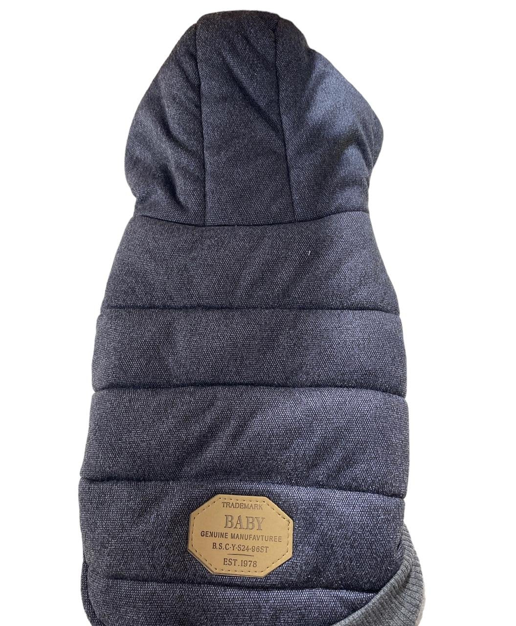 Parka Winter Acolchada Azul Talla S