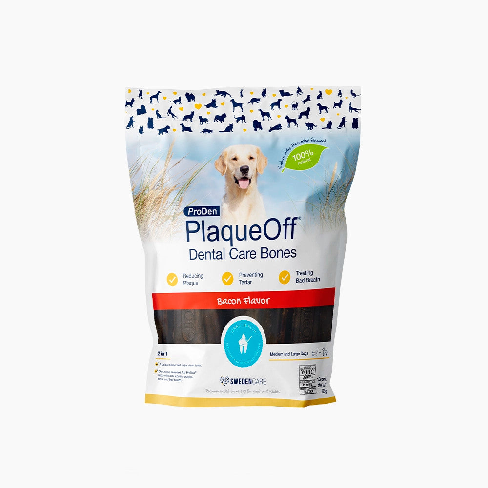 PLAQUEOFF DENTAL BONES (BACON) PRODEN