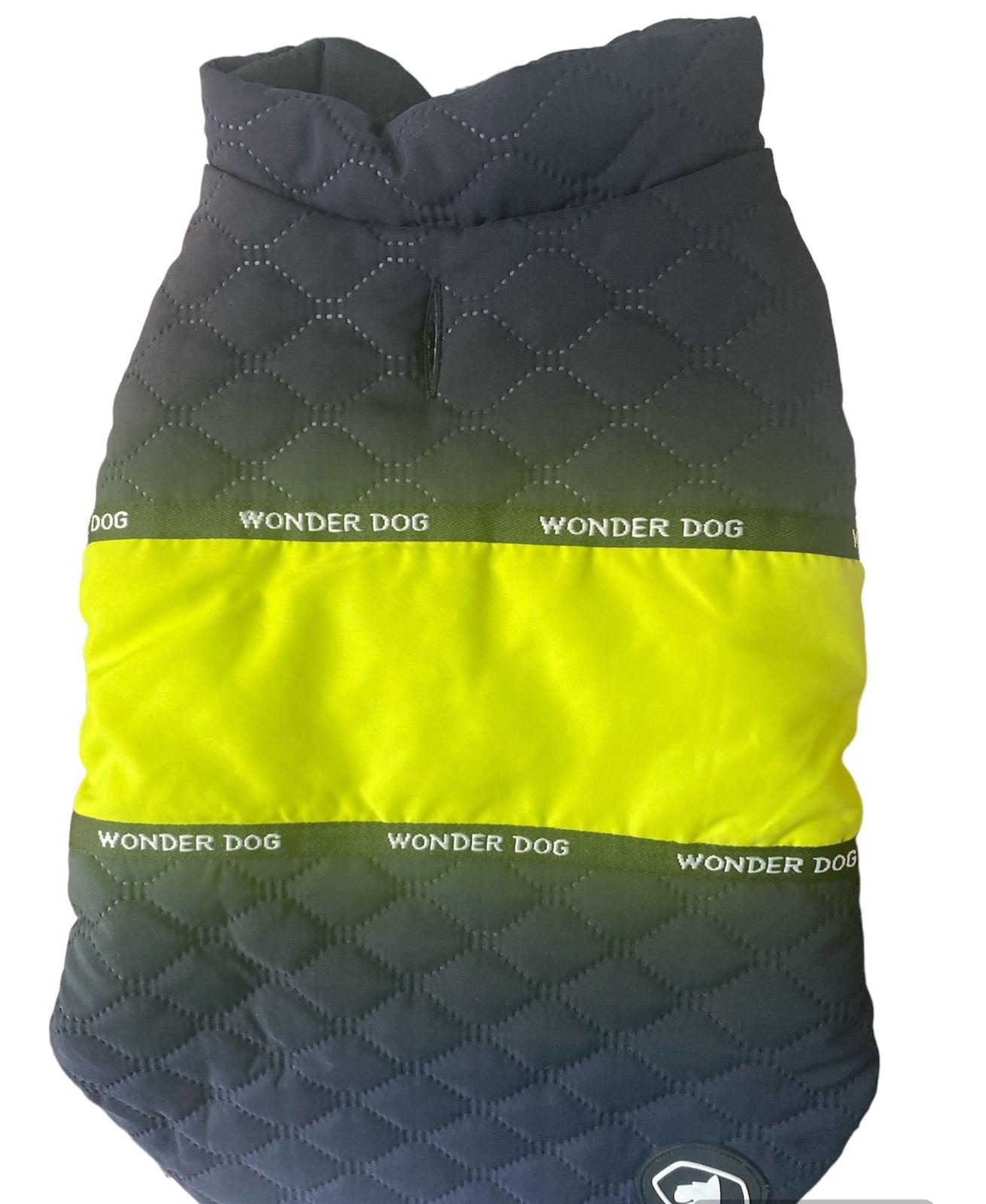 PARKA DIAMOND AZUL FRANJA LIMON M