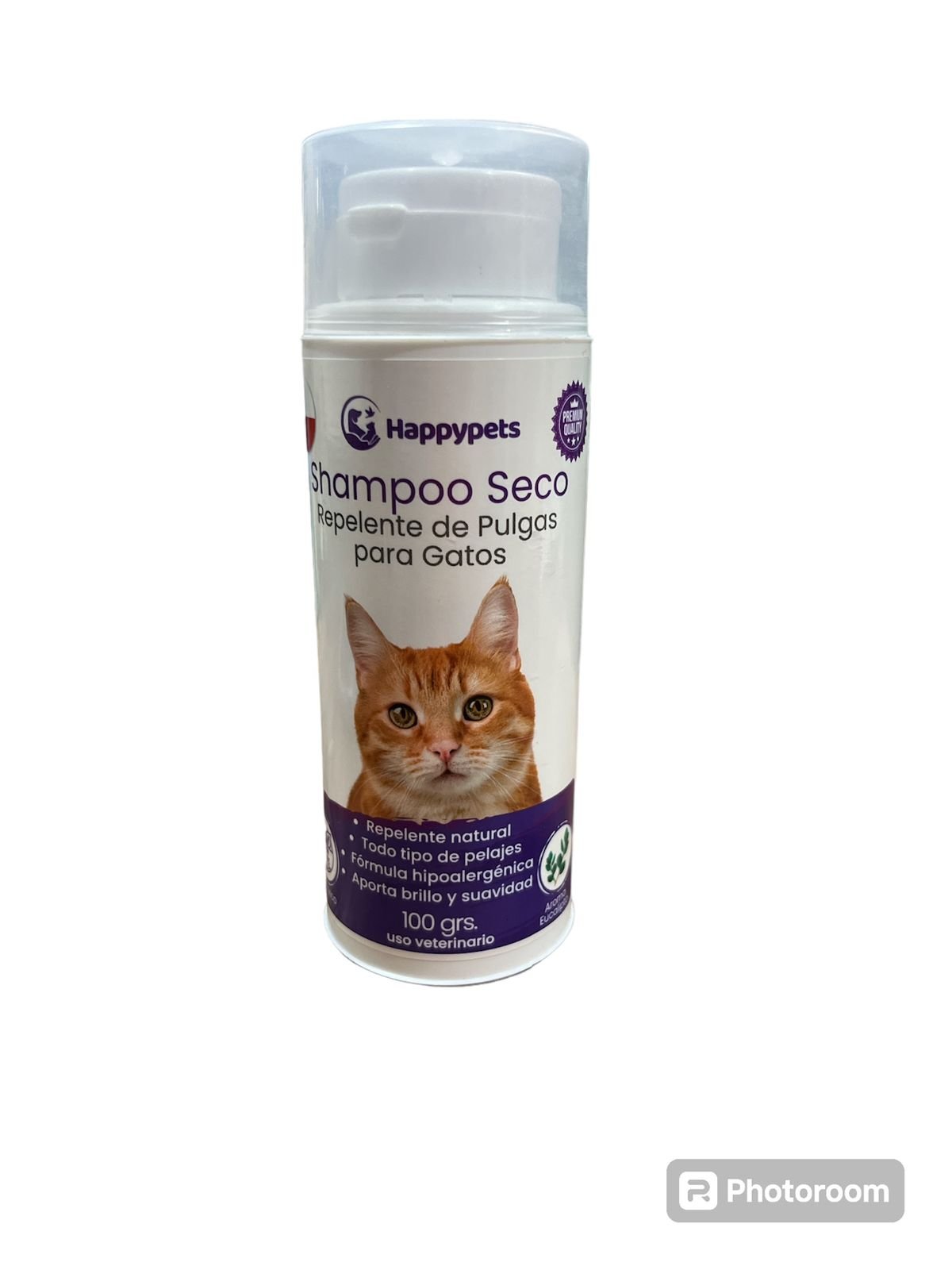 SHAMPOO SECO CAT REPELENTE DE PULGA