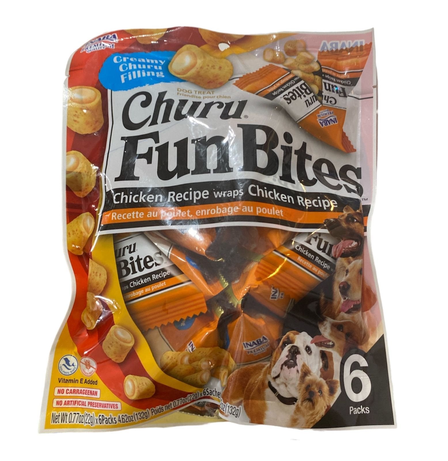 Churu Fun Bites Dog Chicken 22gr