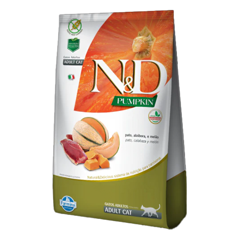 N&D Calabaza Pato Gato Adulto – 1.5KG