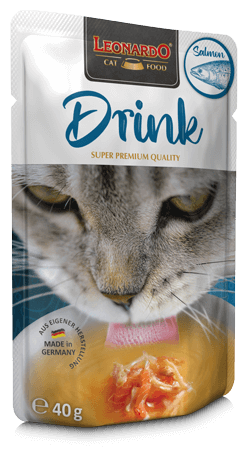 LEONARDO DRINK SALMON 40G ( SOBRE )