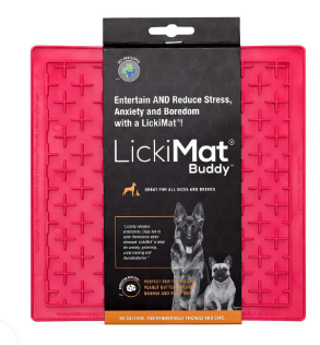 LICKIMAT BUDDY ROSA PARA PERROS