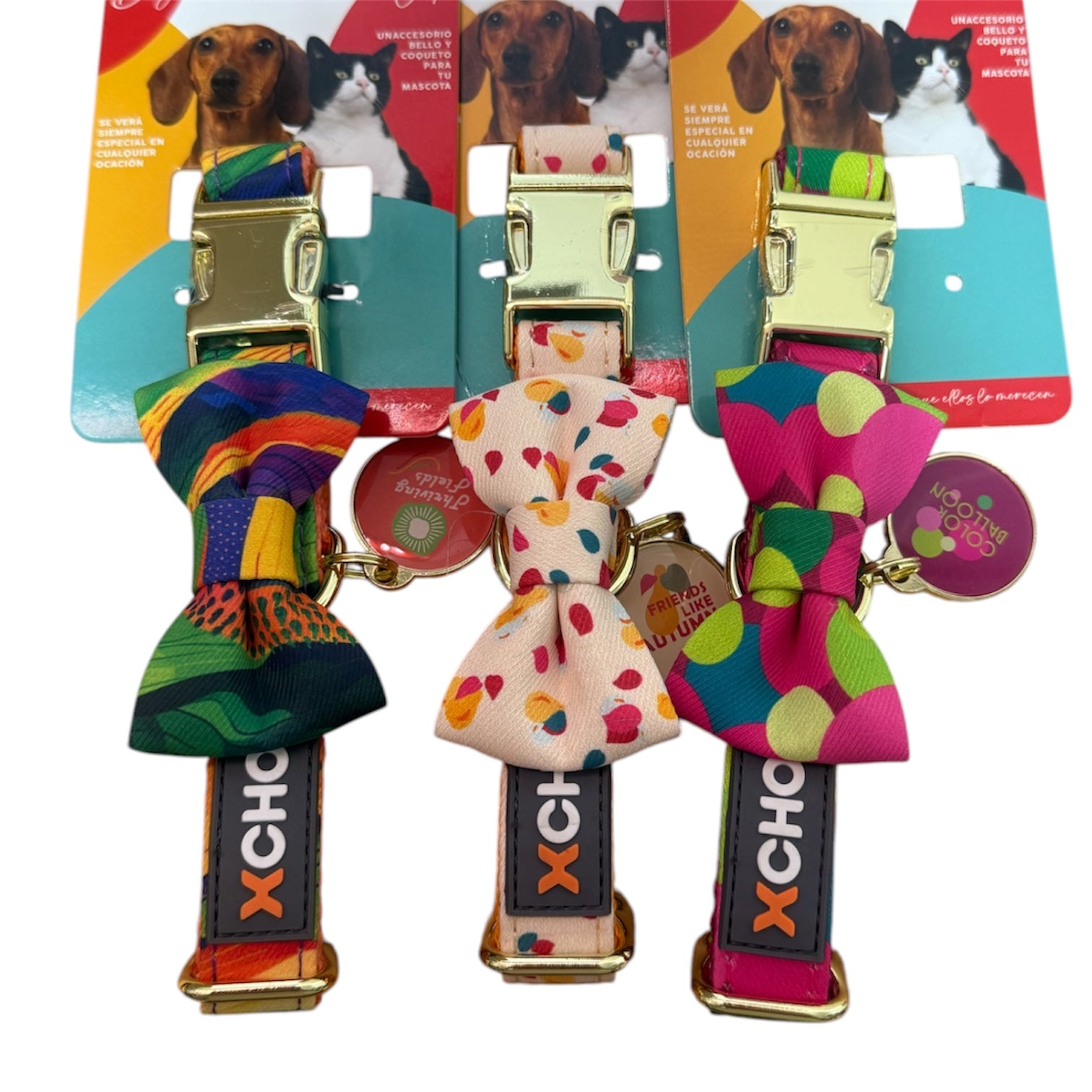 COLLAR + CORBATA PARA MASCOTAS TALLA M