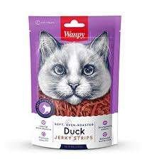 SNACK GATO WANPY JERKY STRIPS PATO 80G