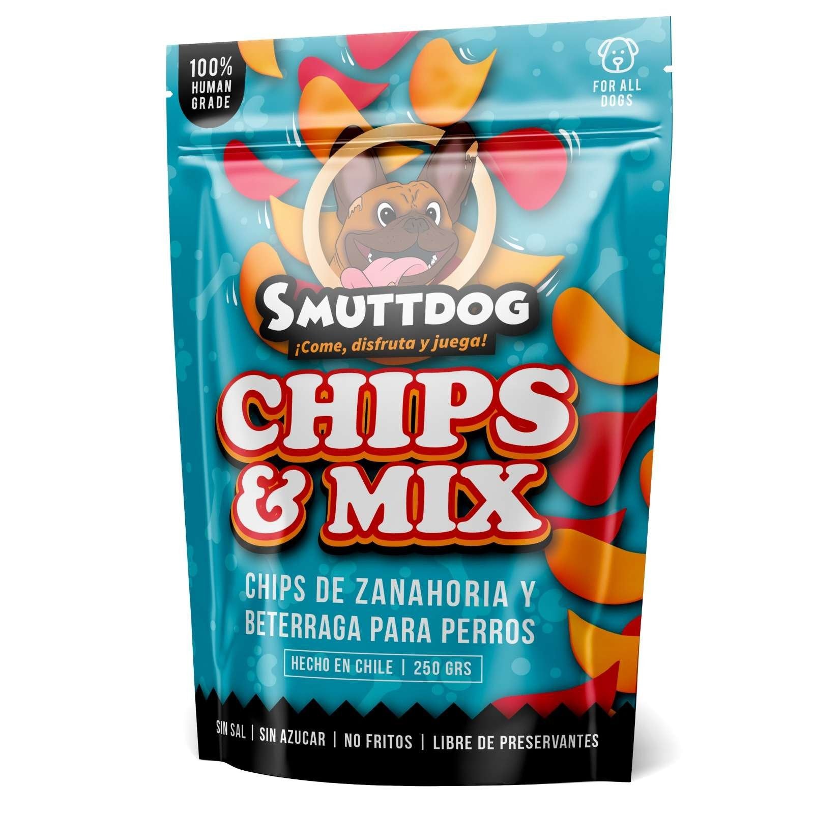 CHIP&MIX BETARRAGA Y ZANAHORIA 50GR