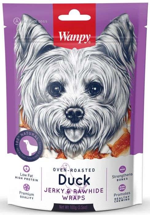 WANPY PERRO JERKY STRIPS PATO