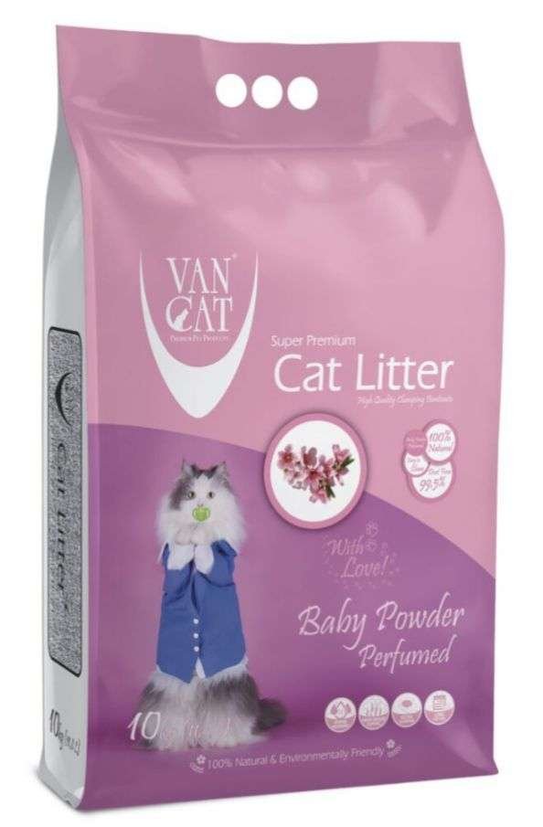 ARENA VAN CAT BABY POWDER 10kg