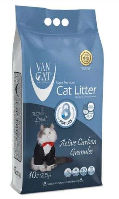 ARENA VAN CAT CARBÓN ACTIVO 10L