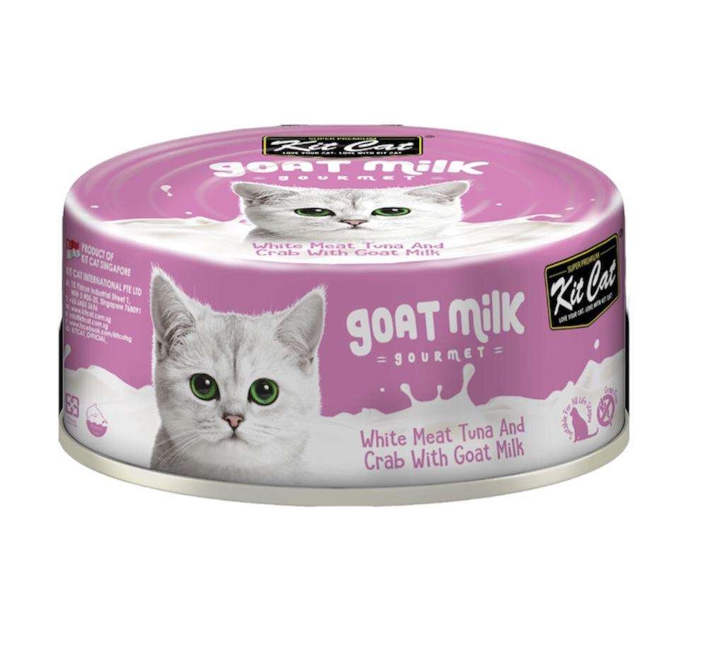KIT CAT GOAT MILK TUNA Y CRAB