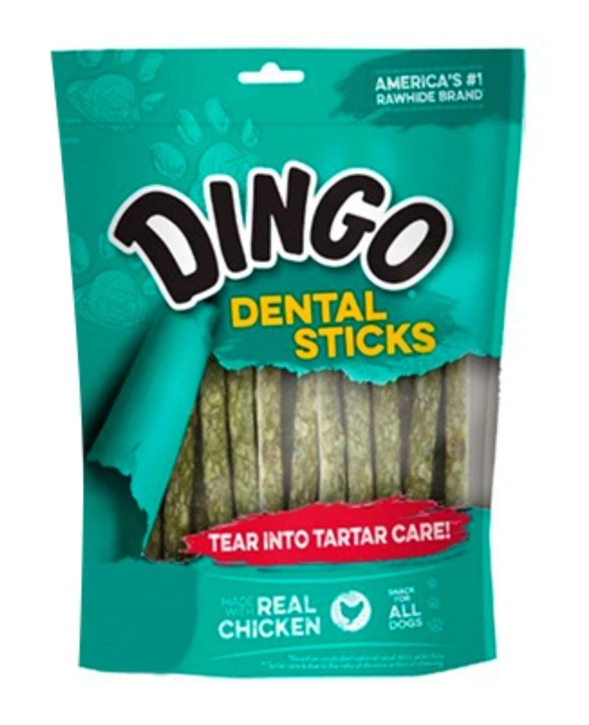 DINGO DENTAL STICKS 90GR, 10 UNI