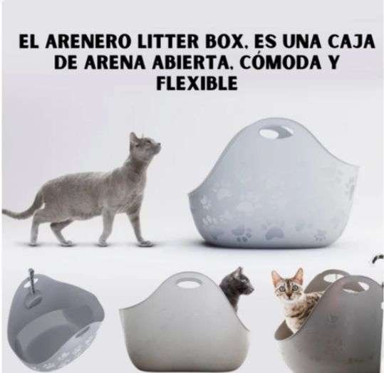 LITTER BOX BANDEJA SANITARIA/PALA GREY