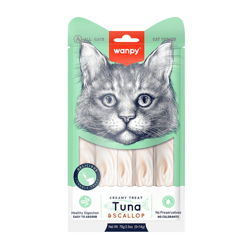 Creamy Treat Tuna Scallop – Wanpy
