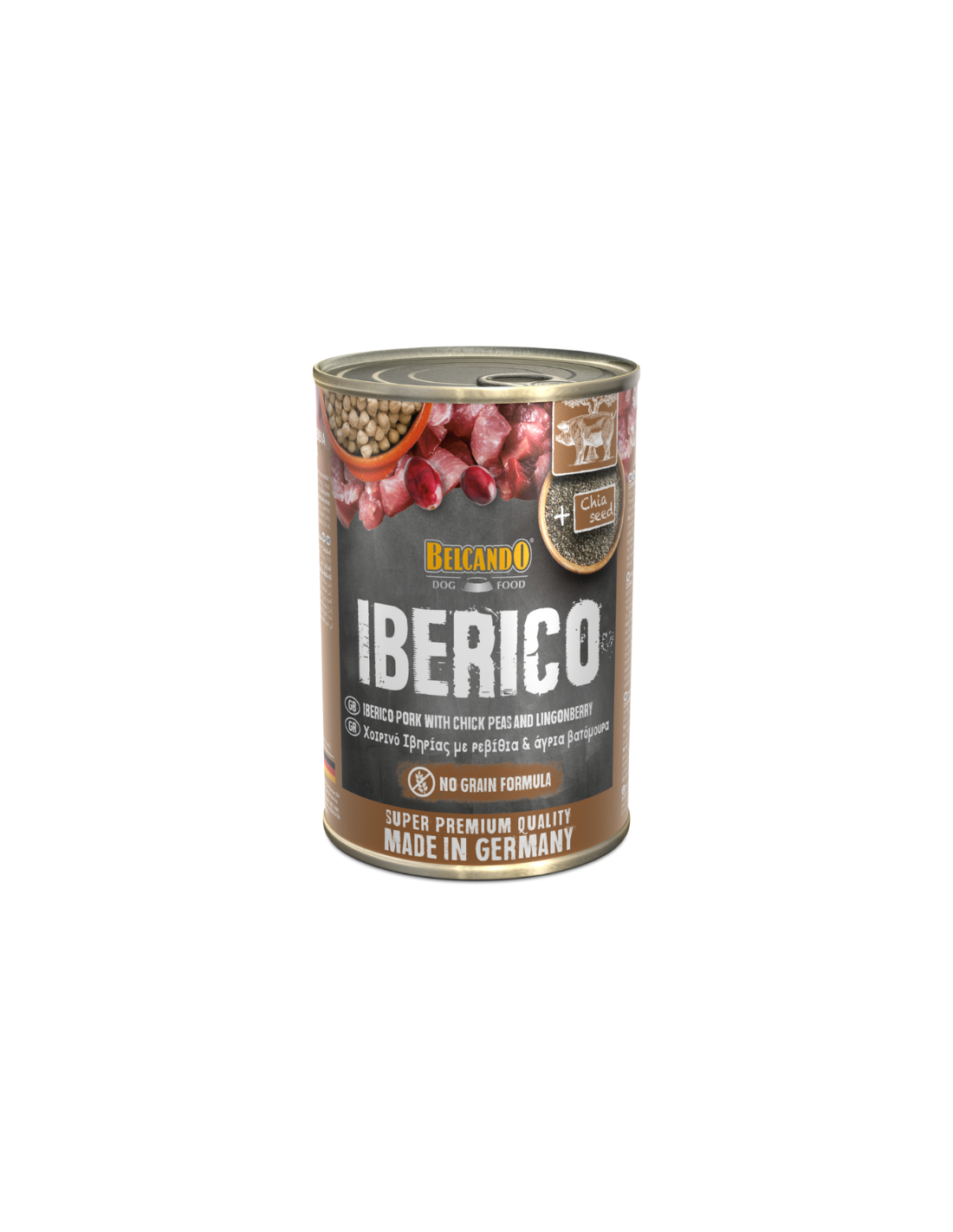 BELCANDO LATAS IBERICO GARBANZOS Y ARANDANOS 400 GR