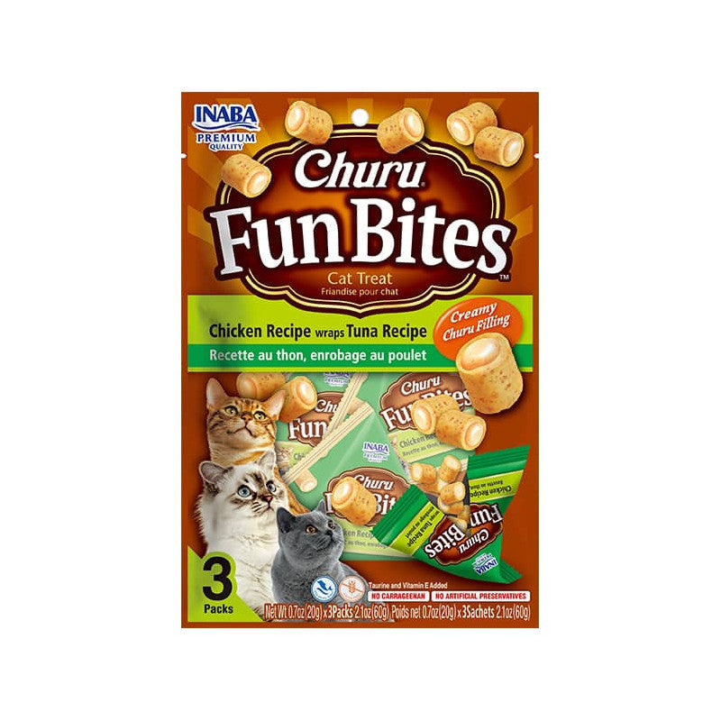 CHURU FUN BITES POLLO CON ATÚN