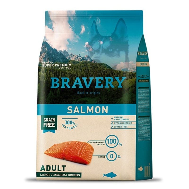 Bravery Salmon Adulto – 12Kg