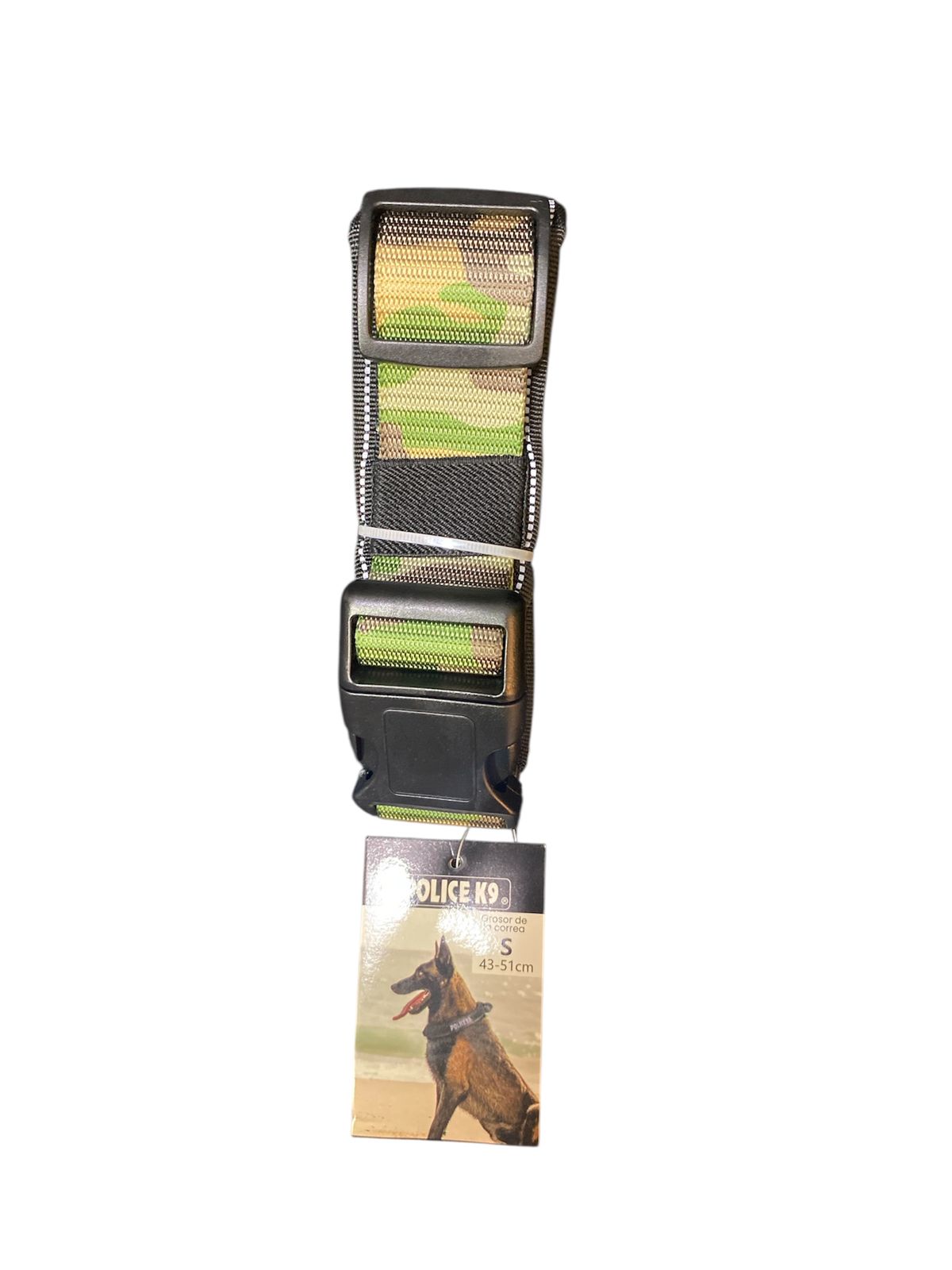 Collar Police para perros Talla S