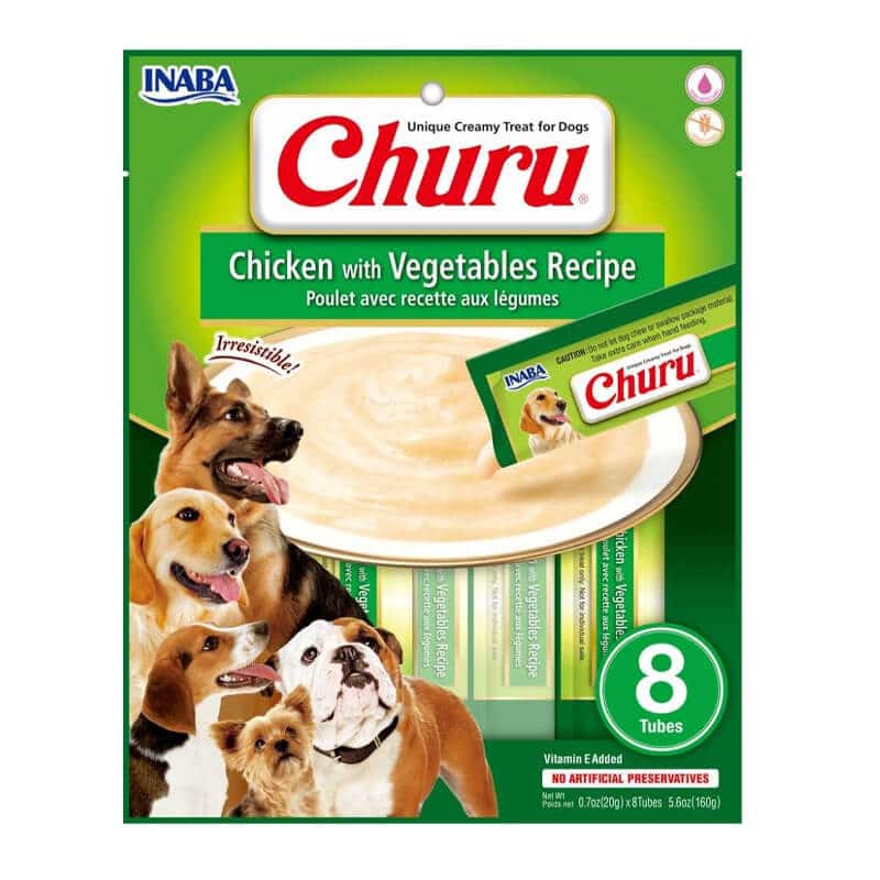 Churu Pollo con Vegetales – 8und