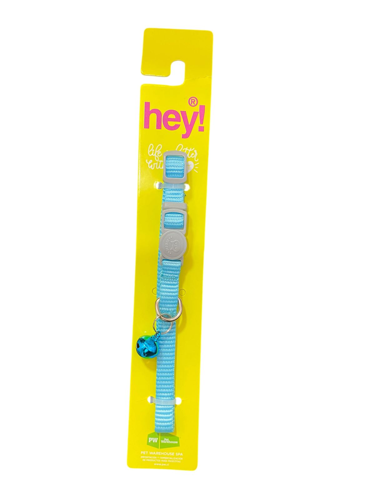 Collar celeste para gatos HEY!