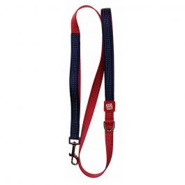 GIGWI CORREA CLASICA TAMAÑO L ROJO/AZUL