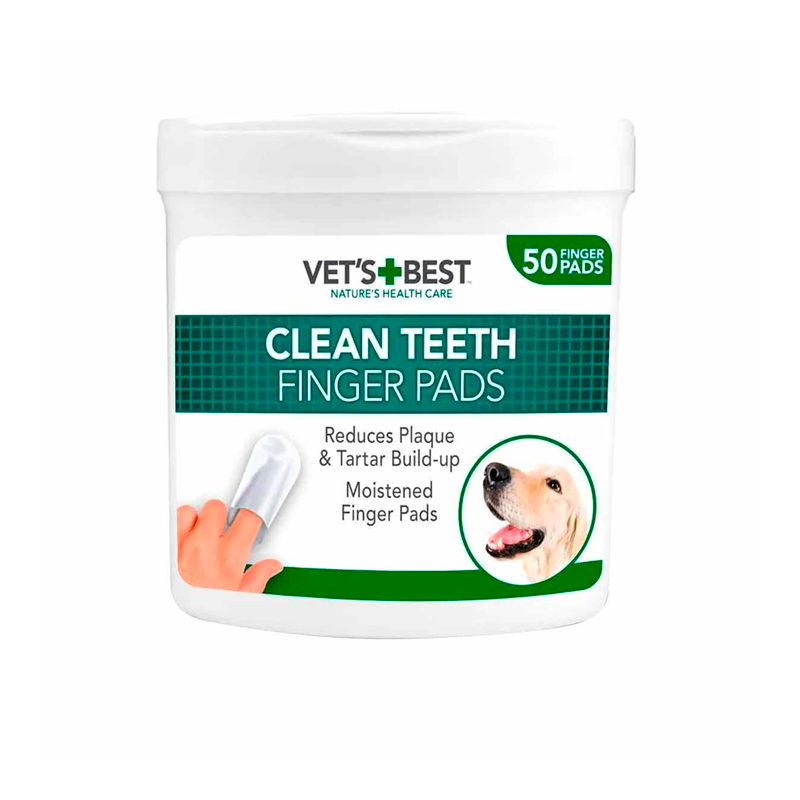 Manna Pro VB Clean Teeth Finger Pads (Toallitas dedales)