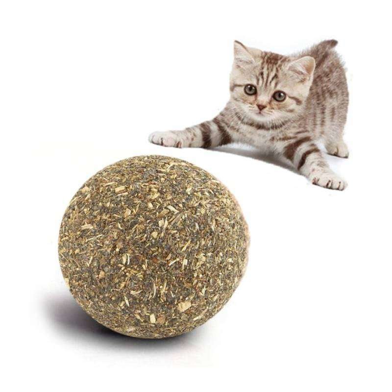 BOLA DE CATNIP PRENSADO