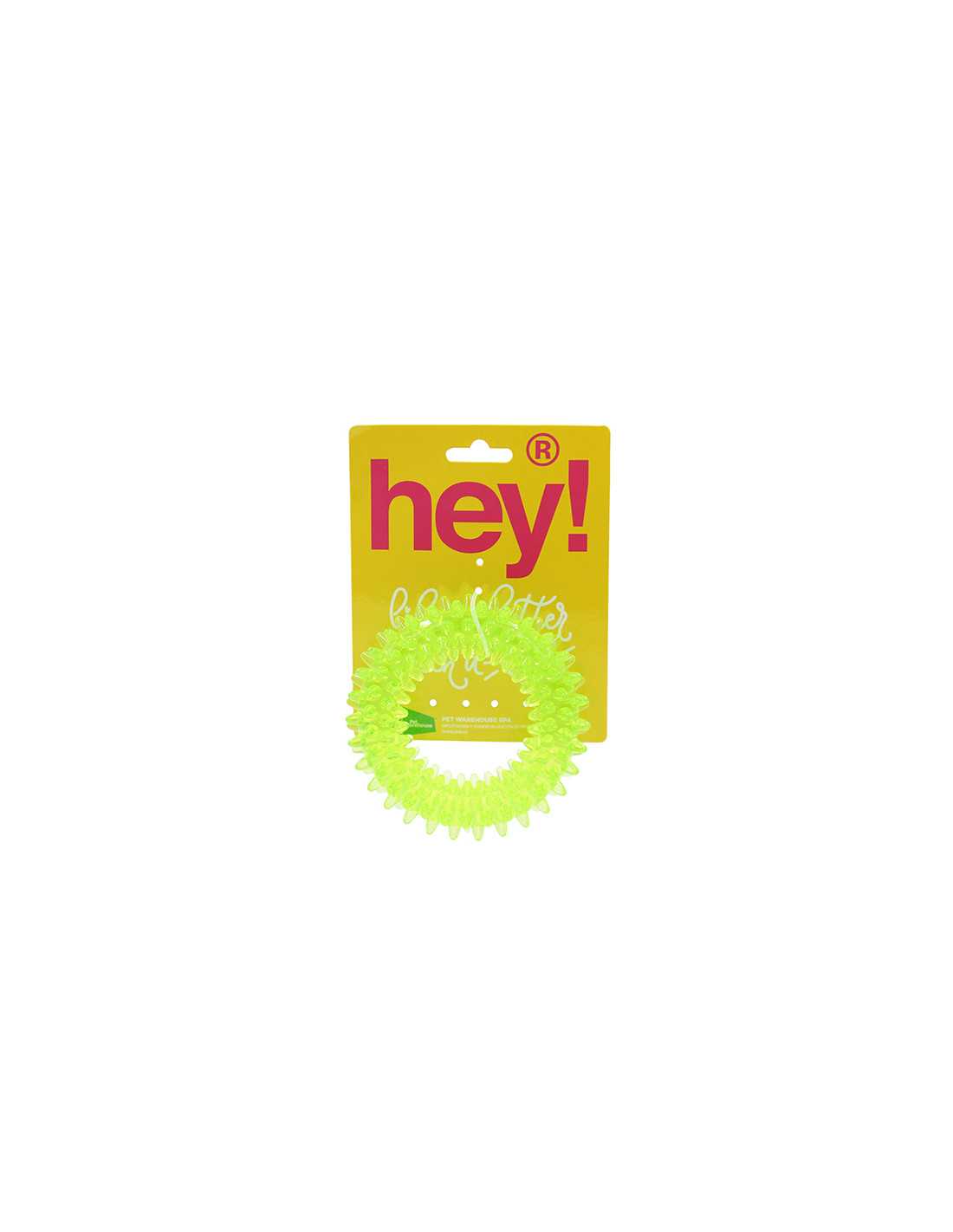 Hey! JUGUETE ANILLO LATEX VERDE