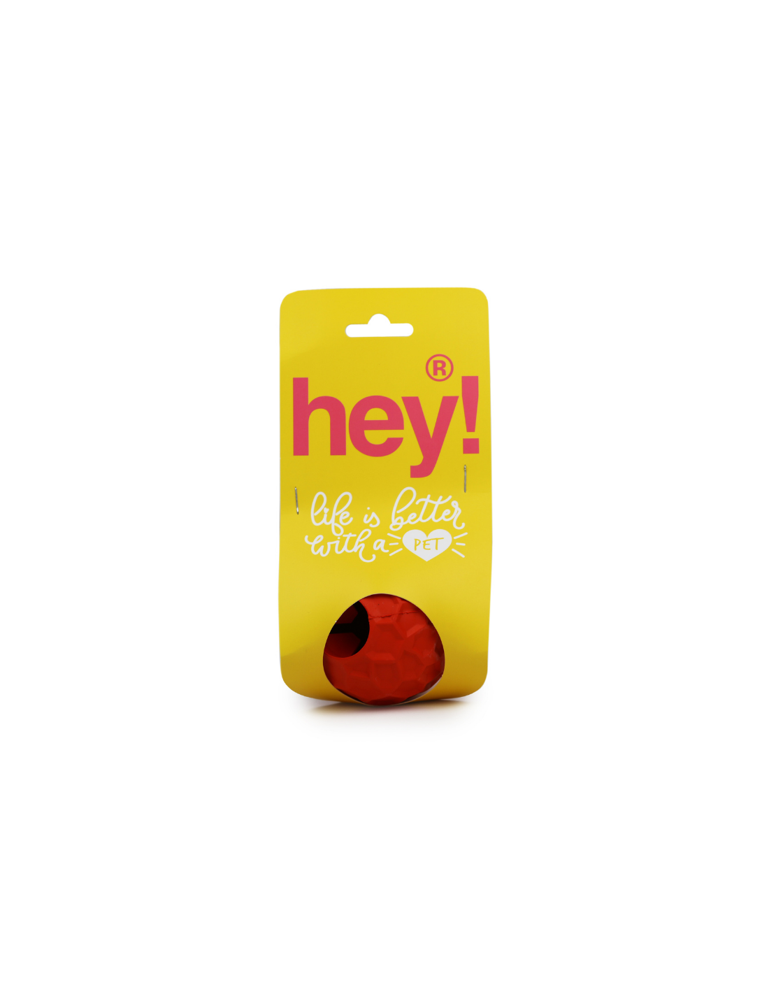 HEY! JUGUETE MASTICABLE DISPENSADOR DE COMIDA 7,5 CM