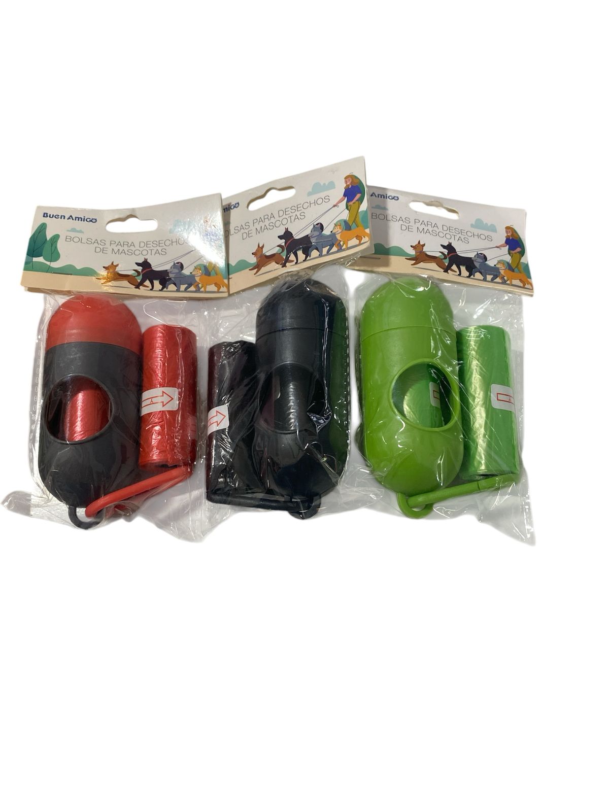 Bolsa de desecho para mascota con dispensador