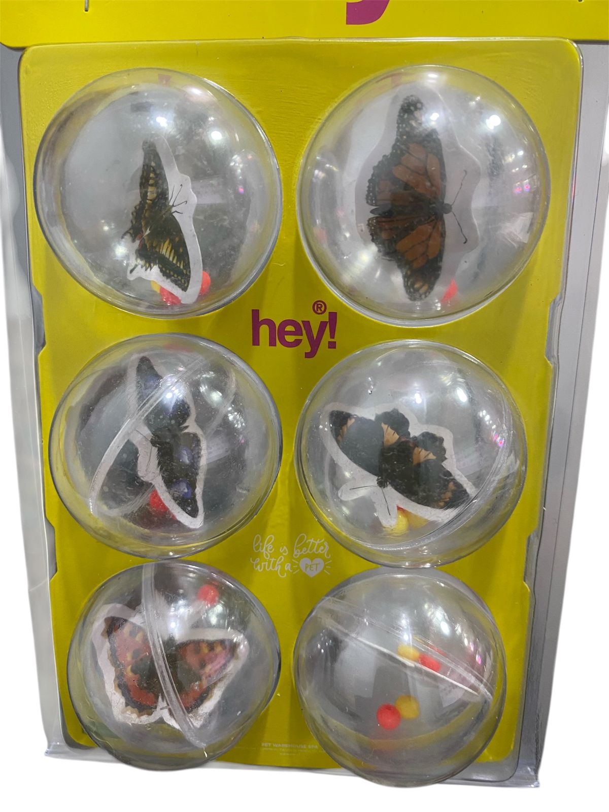 HEY! Pelotas con insectos pack 6 unidades
