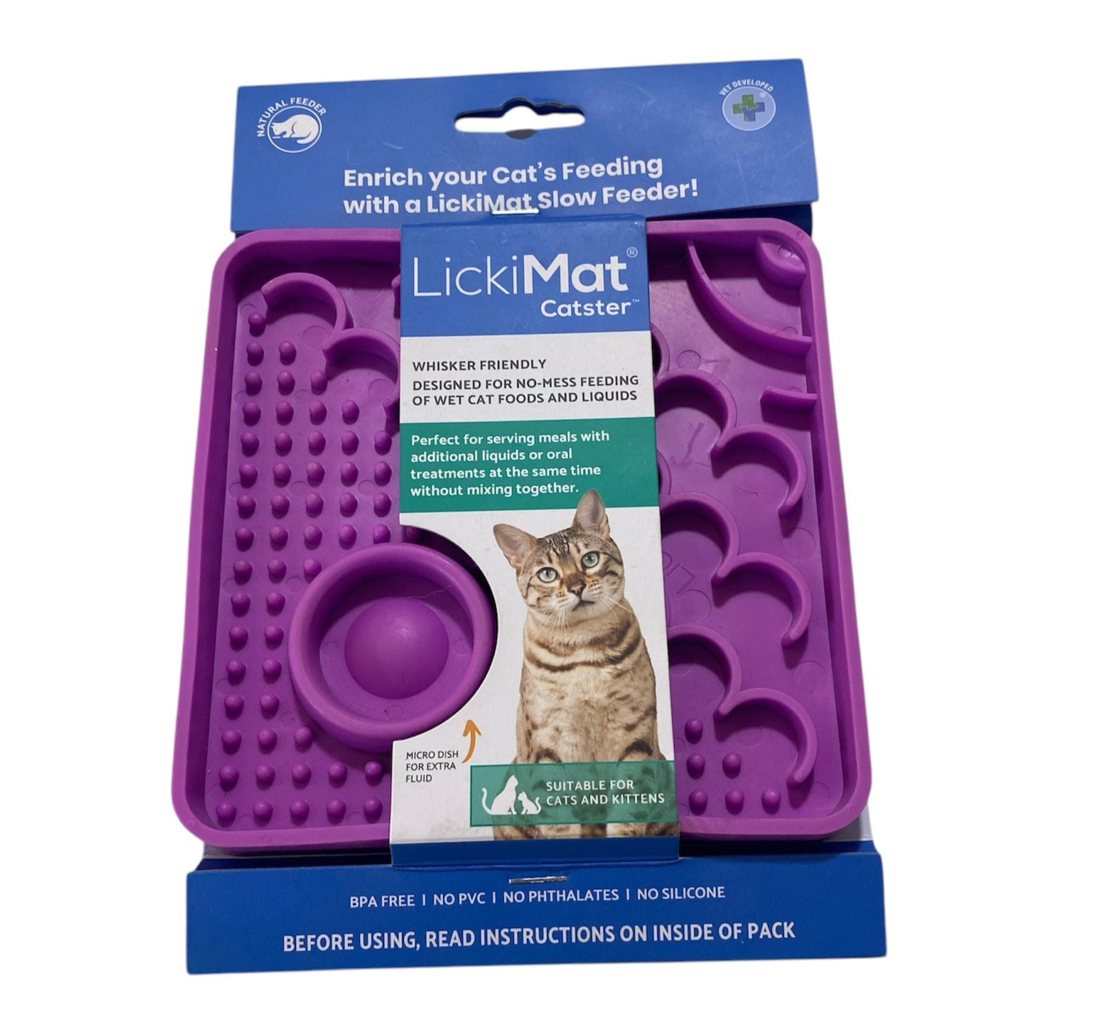 LICKIMAT CATSTER PARA GATOS