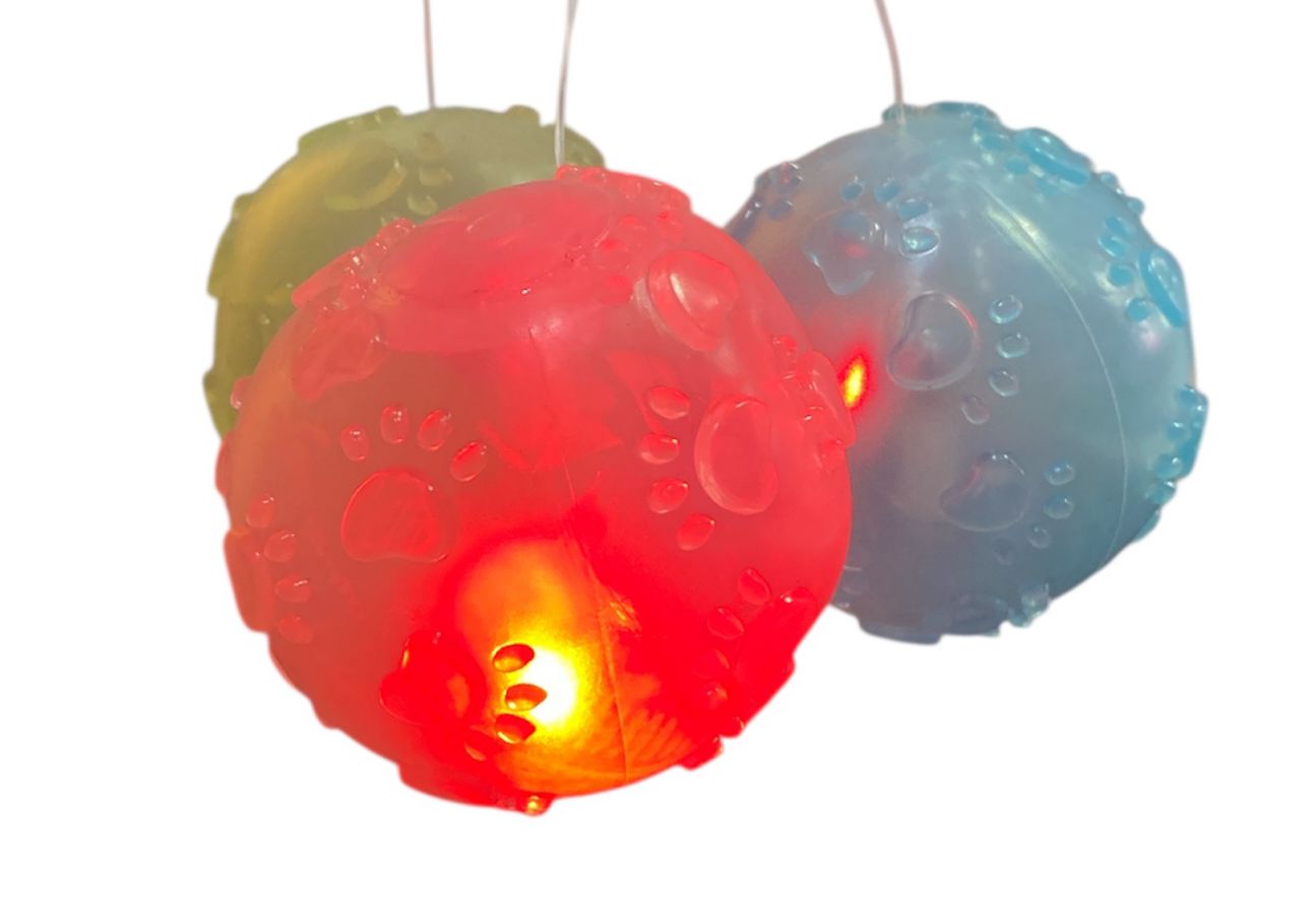 Pelota con Luces - COLORES SURTIDOS