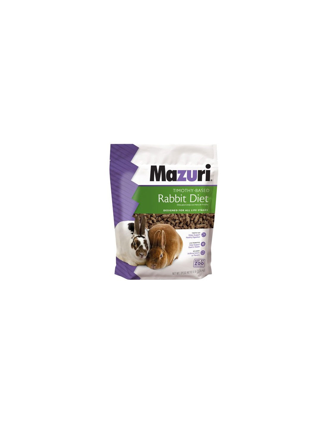 Mazuri Timothy Based Rabbit Diet 1 kg.