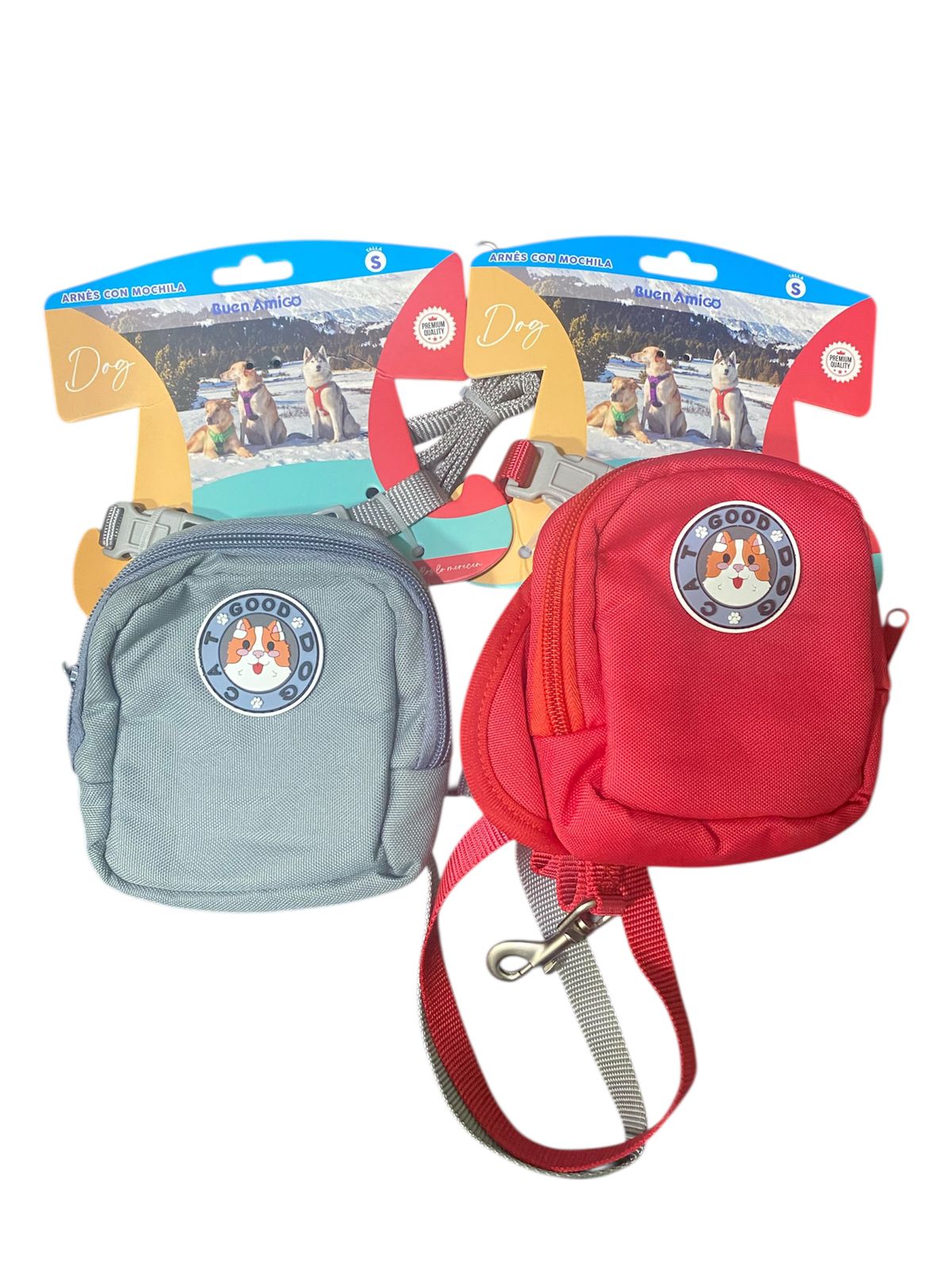 Arnes con mochila talla S