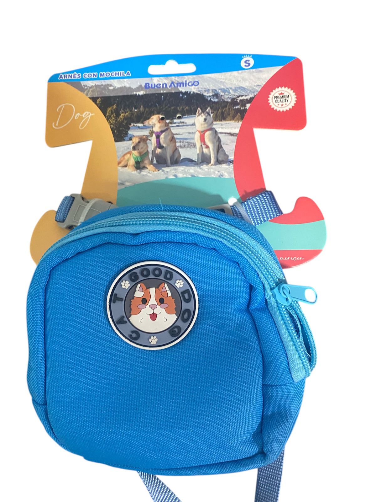 Arnes con mochila talla S