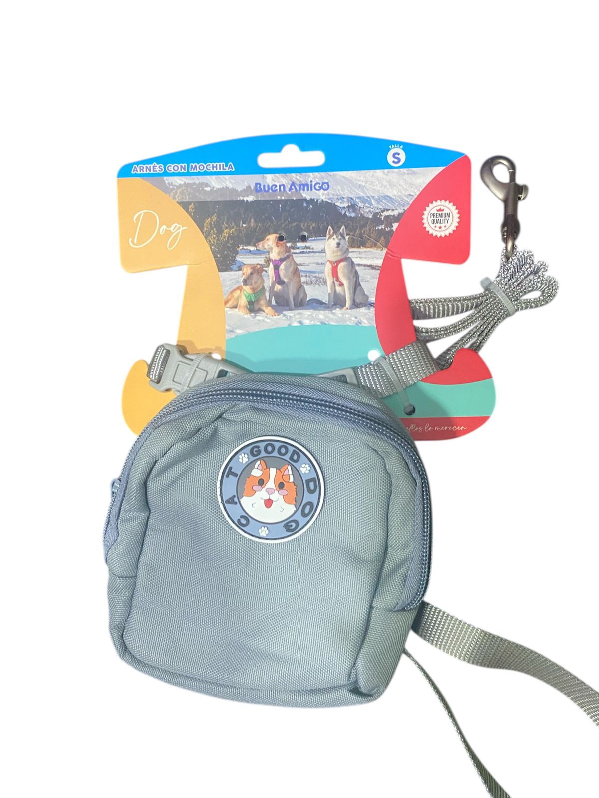 Arnes con mochila talla S