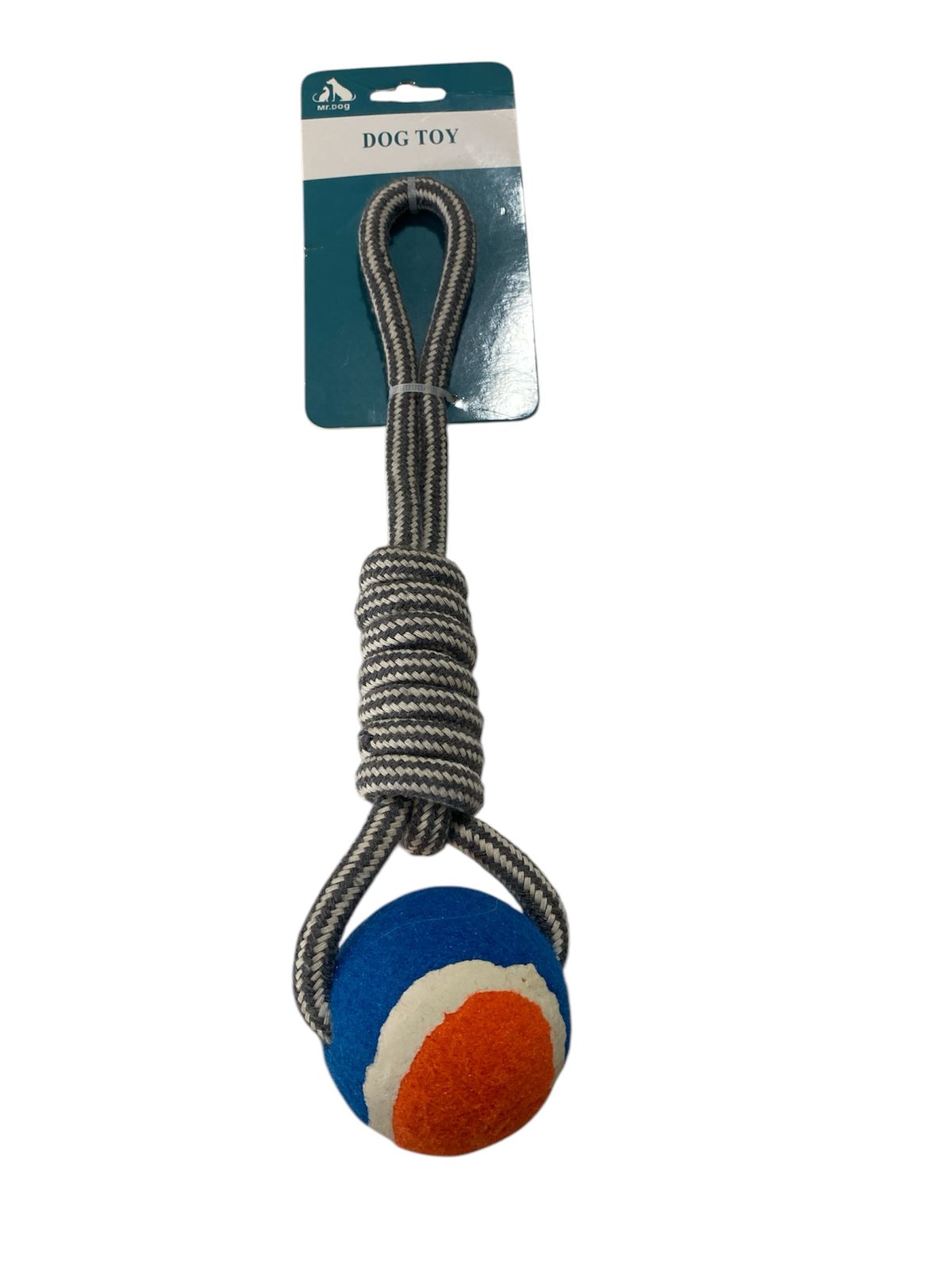 Juguete cuerda trenzada y pelota